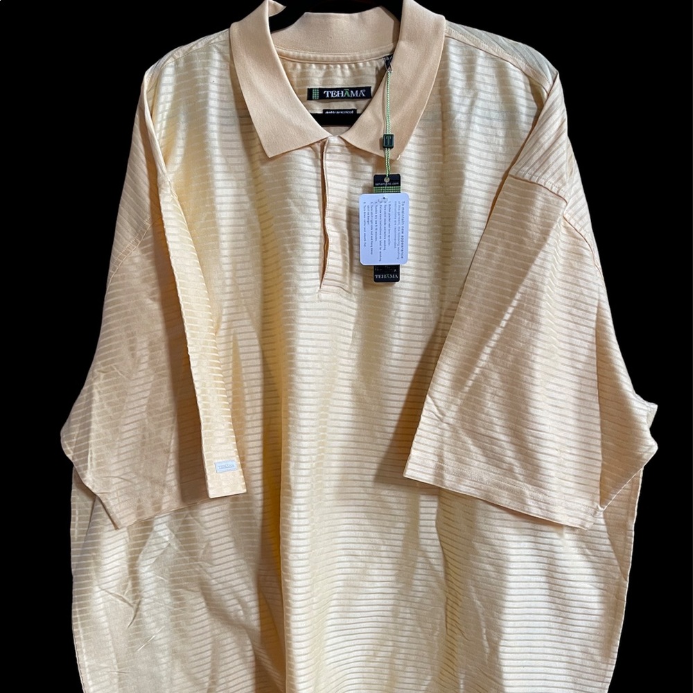 Tehama Mens Polo Golf Shirt XXXL 3XL New, never worn